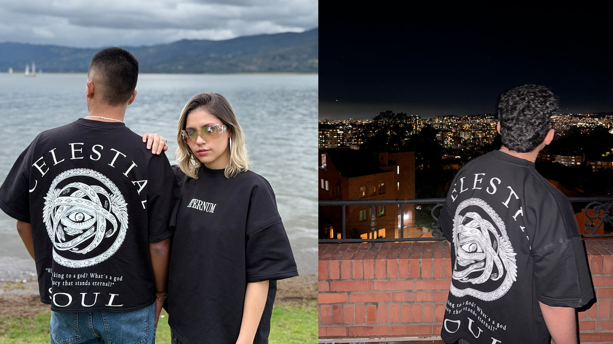 CELESTIAL SOUL T-SHIRT BLACK