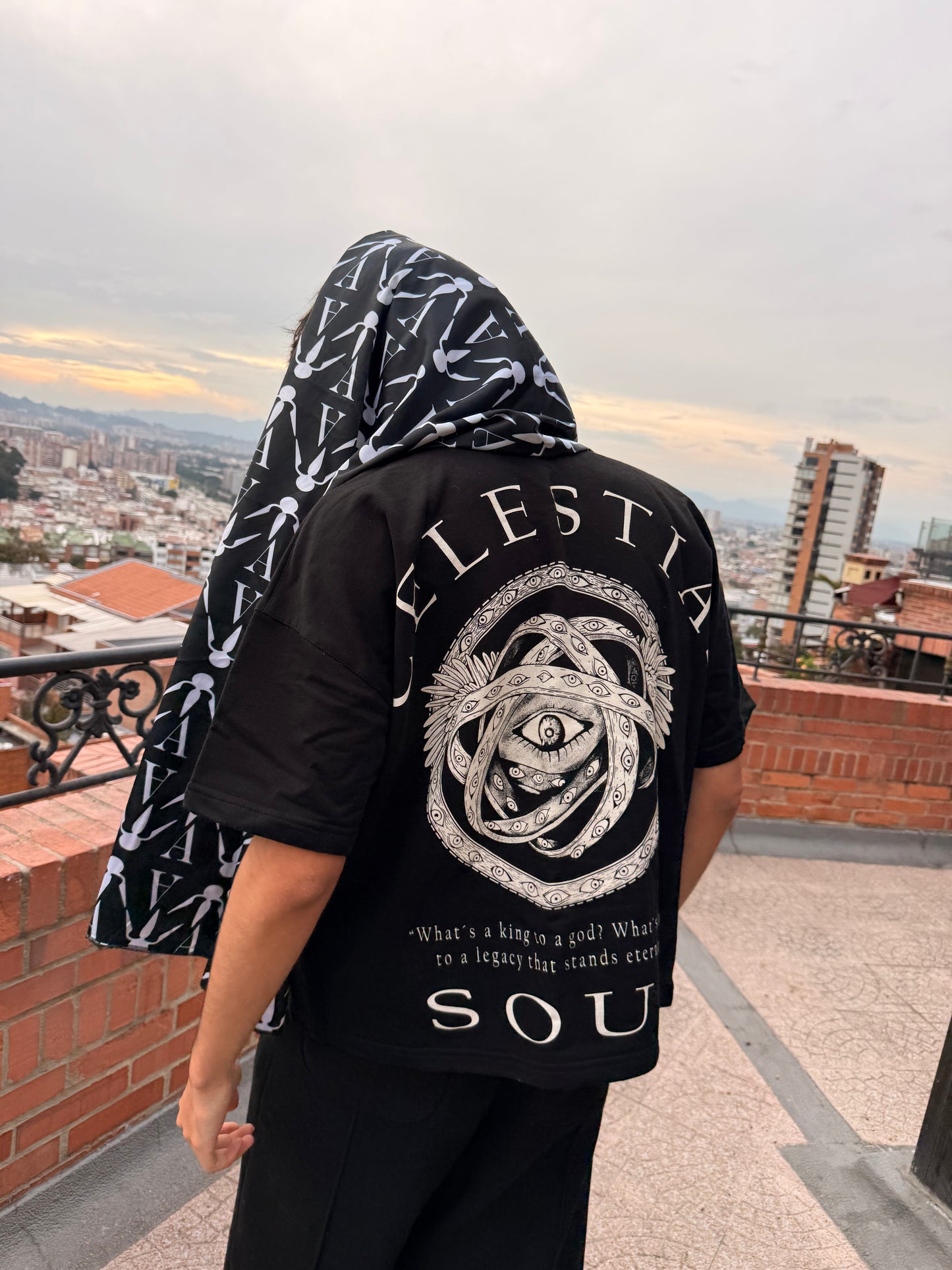 CELESTIAL SOUL T-SHIRT BLACK
