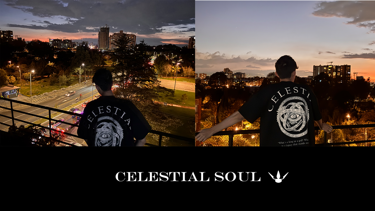 CELESTIAL SOUL T-SHIRT BLACK