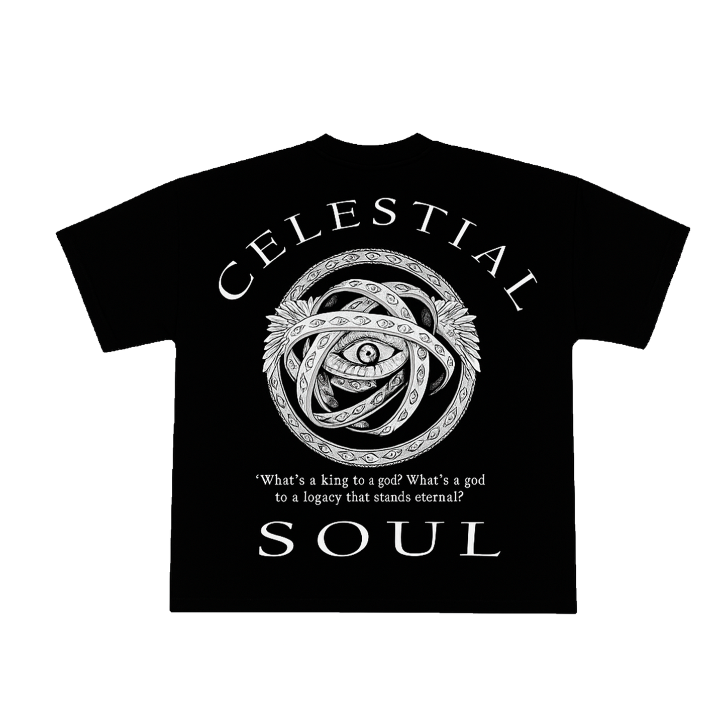 CELESTIAL SOUL T-SHIRT BLACK