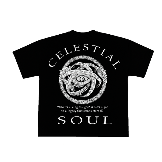 CELESTIAL SOUL T-SHIRT BLACK