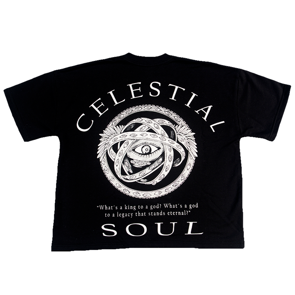 CELESTIAL SOUL T-SHIRT BLACK