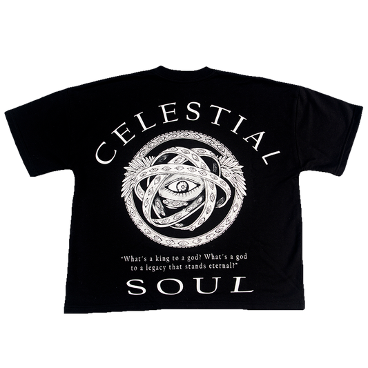 CELESTIAL SOUL T-SHIRT BLACK